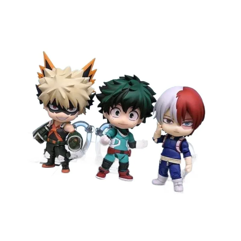 Kawaii Shoto Todoroki My Hero Academia Chibi Q-Version Action Figure Collectible Model Good Smile Company For Anime Fans - Image 6