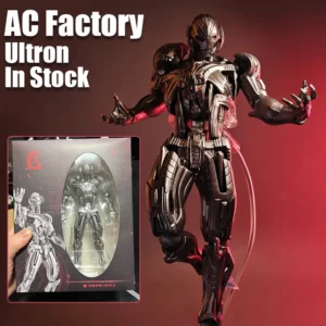In Stock AC Factory Ultron Action Figures Toys Kaiyodo Amazing Yamaguchi Avengers Anime KO Model PVC Kids Gift