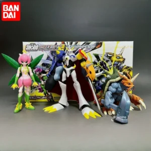 Original Bandai Digimon Adventure Zudomon Omegamon Alter-S Lilimon Box Eggs Collected Assembly Ornaments Figure Models Gift