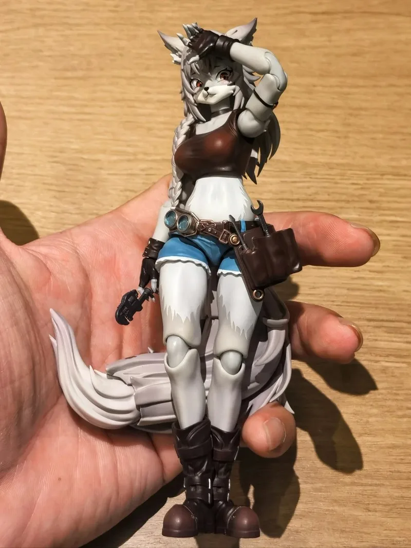 In Stock LADoTOYS ERA-001 Liya-Alopex Fix Ver. Model Toys Collectible 1/12 Fox Beautiful Girl MYSTIC LAND Furry Fandom