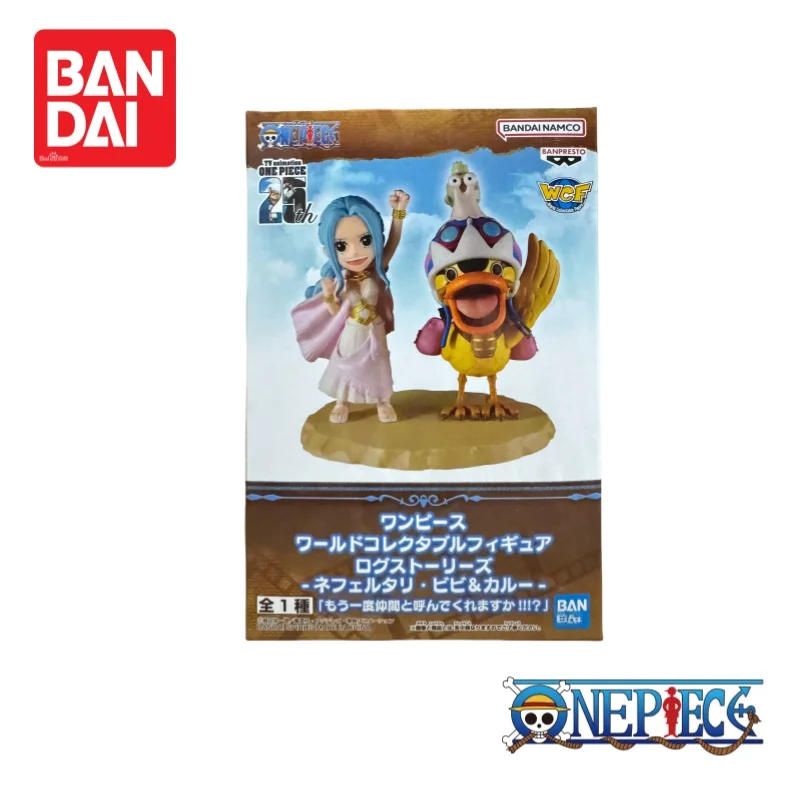In Stock Original 100%genuine Bandai One Piece Banpresto Nefertari D Vivi Karoo Figurine Ornaments Collectible Anime Merchandise