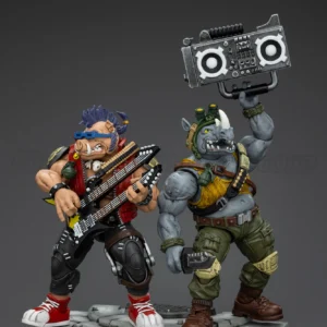 【MT】Pre-sale JOYTOY 1/18 Action Figure TMNT Ninja Turtles Beebop Rocksteady Collection Model Toys Gift Collection Ornaments