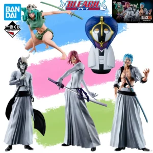 In Stock Original BANDAI Ichiban Kuji Bleach Stirring Souls vol 3 Ulquiorra Cifer Grimmjow Mayuri Neliel Figure Anime Model Toy