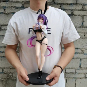 Original 45cm Rabbit Nest Series Yuna Tracking Eyes 1/4 Bunny Girls Toys Anime PVC Action Figure Toy Game Collectible Model Doll