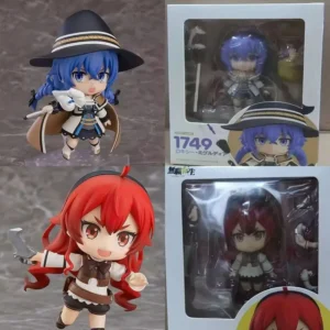 Annie Figure 10cm Gsc 1567# 1749# 1787# Roxy Migurdia Mushoku Tensei Change Face Articulated Decoration Pvc Model Toys Doll Gift