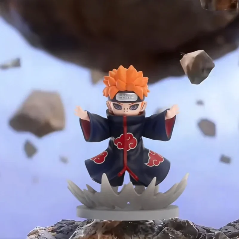POP MART GONG Naruto Shippuden Akatsuki Arc Series Mystery Box Genuine Blind Box Guess Toys Bag Ornament Figurines Home Decor