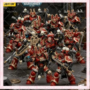 JOYTOY Warhammer 40k 1/18 Action Figures Anime 12.6cm World Eaters Khorne Berzerker