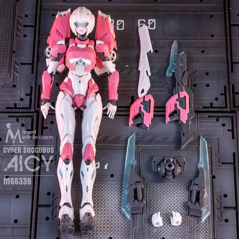 Meili Infinity M66336 17cm Arcee Assembly Model Kit Action Figures Doll Assembly Kit Room Desktop Decoration Christmas Gifts