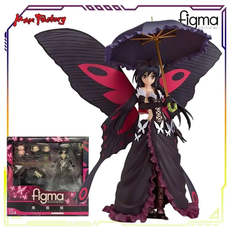 Max Factory Figma Accel World Series Black Lotus Silver Crow Anime Action Figure Articulated Collectible Model Toy for Boys - Image 5