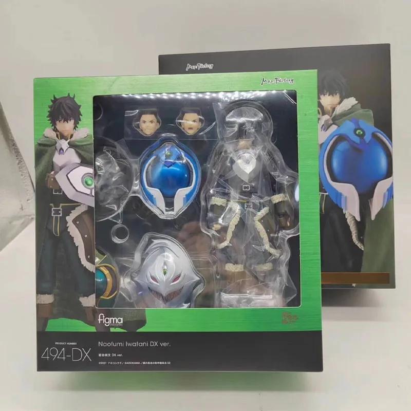 Low price In Stock MAX Factory Original Box FIGMA 494 Naofumi Iwatani DX Action Figure Model Gift for Kid Foam Box Packaging - Image 7