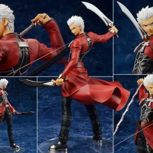 Fate/EXTRA Emiya Shirou Archer Gilgamesh Mumei Ver. PVC Action Figure Toys Saber Alter Archer Blade Sword