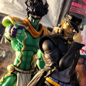 Jojo'S Bizarre Adventure Star Platinum Jotaro Kujo Anime BIG Superimage Mobile Articulated Action Figure Model Kit Ornament Toys