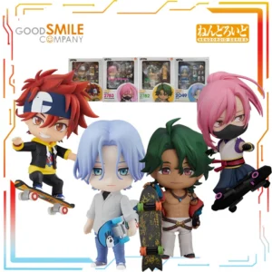 GSC Q-version Finished Product Movable Cute Doll Nendroid Series Unlimited Skateboarding Anime Toys Model Festival Gift for Boys