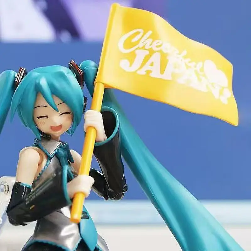 New Figma 114 Hatsune Miku Anime Girl Figure Figma 014 Virtual Singer Miku Joint Movable Model Kids Toys Doll Collection Gifts - Image 4