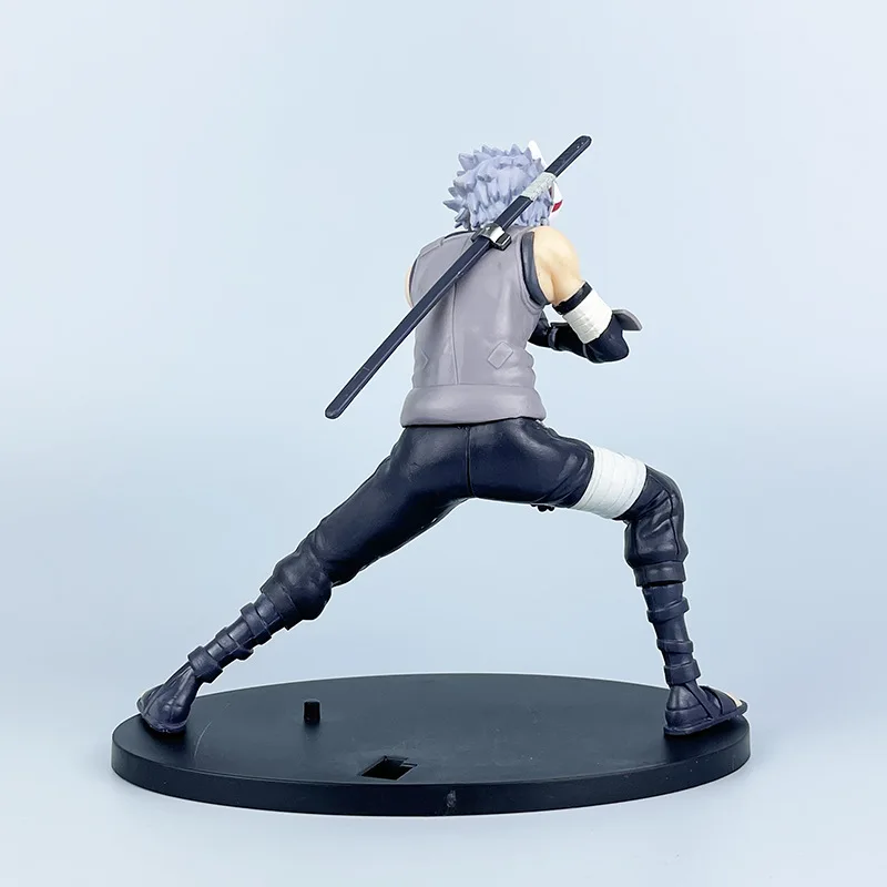 New Naruto Anime Figure 18cm Hatake Kakashi PVC Action Figure Model Doll car Ornaments Collections Toy Gifts - Image 4