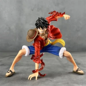 18cm One Piece Monkey D. Luffy Luffy Figures Battle Style Action Figures Anime Collection PVC Model Doll Toys Kid Birthday Gifts