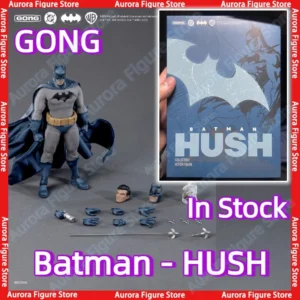 In Stock 100% Original GONG Batman Hush 1/12 The Dark Knight Batman Hush Anime Action Figures Toys Model Gift Collector