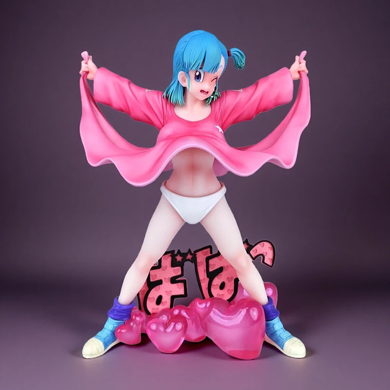 New Dragon Ball Z Bulma Figure Bulma Action Figures Model Pvc Statue Collection Dolls Desk Decoration Toys Kids Christmas Gifts