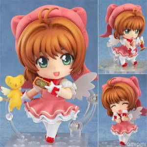 Cute Anime Cardcaptor Sakura Sakura Kinomoto 400 PVC Action Figure Statue Collection Model Kids Toys Doll Gifts 10cm