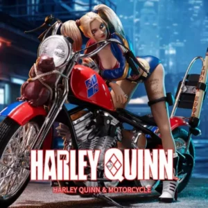 Genuine Principal Gu Dc Suicide Squad Harleen Quinzel Motorcycle Action Figure Model Ornaments Collectible