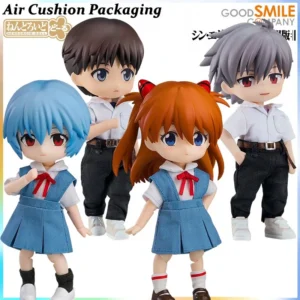 GSC Genuine Nendoroid Doll Series Evangelion: New Theatrical Edition Ikari Rei Ayanami Asuka Nagisa Action Figures Model Toys