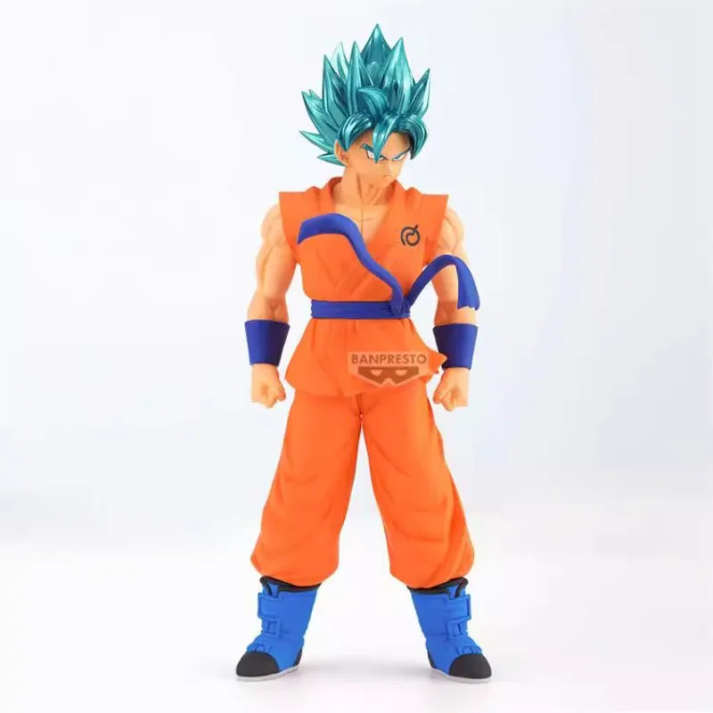 Bandai Original BANPRESTO Anime Dragon Ball Super Saiyan Blue Character Son Goku PVC Action Figure Collectible Model Toy Gifts - Image 3