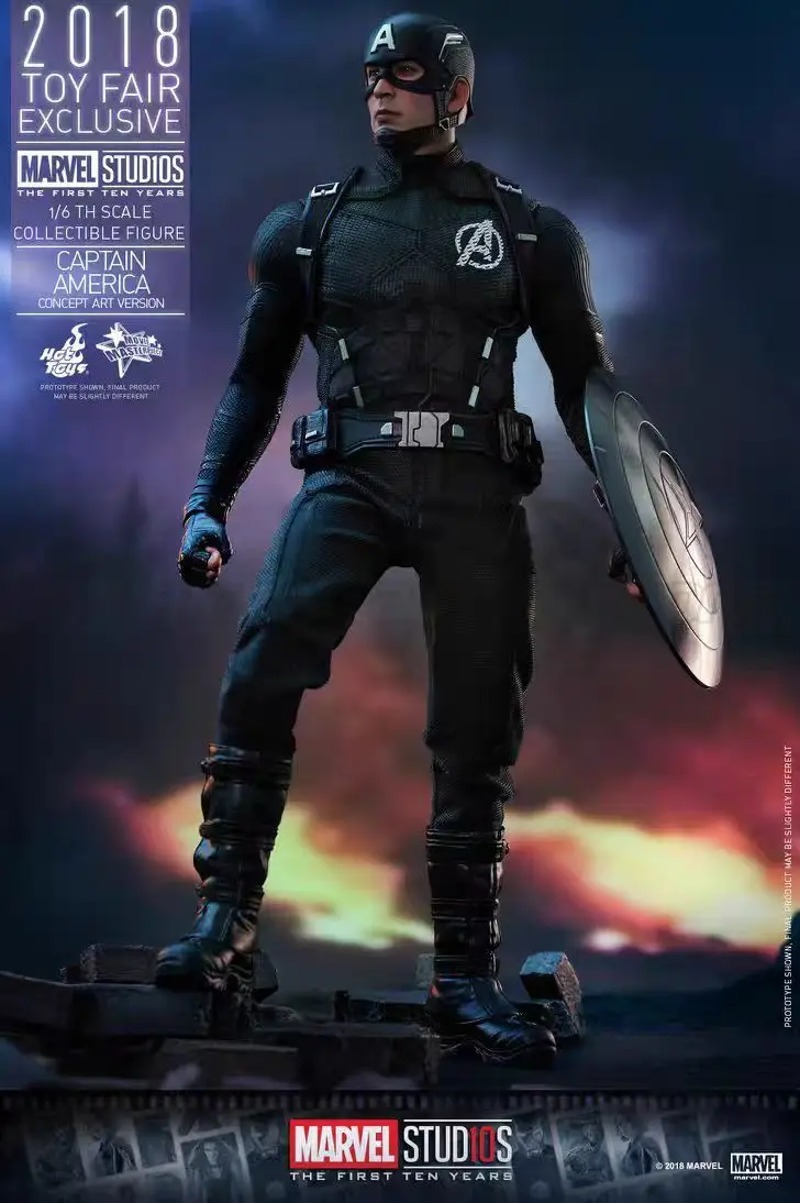 【MT】Hot Toys MMS488 Marvel “Captain America” Captain America (Concept Art Edition) 1:6 Ratio Collection Action Figure
