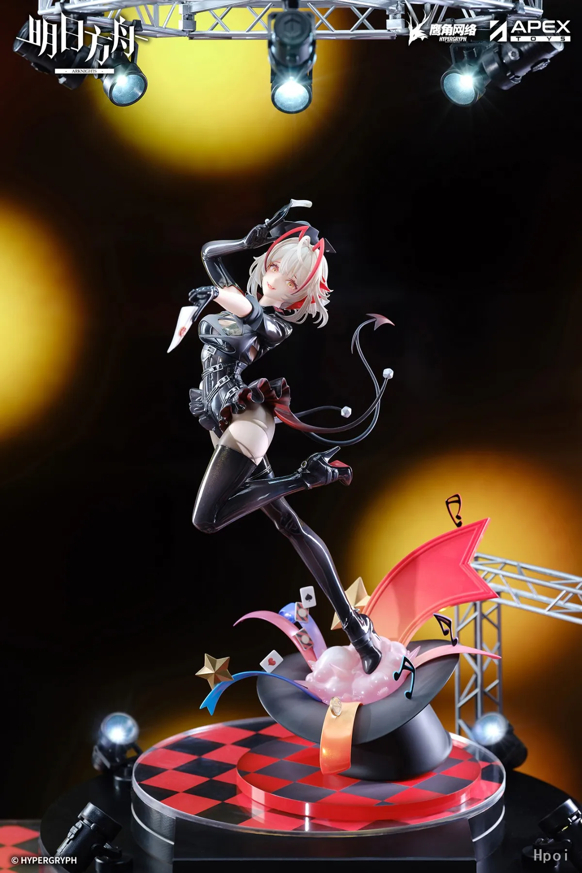 Original APEX-TOYS Arknights W Yuye Secret Letter 1/7 Scale Model Ornament Figure