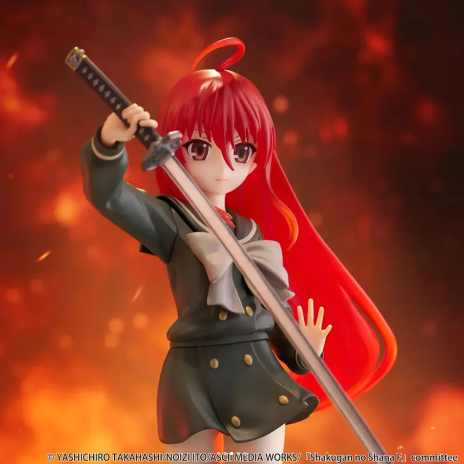 19cm anime Merch The Shakugan no Shana Shana Flame-Haired Blazing-Eyed Hunter Action Figure PVC collector edition Model Toys Gift - Image 5