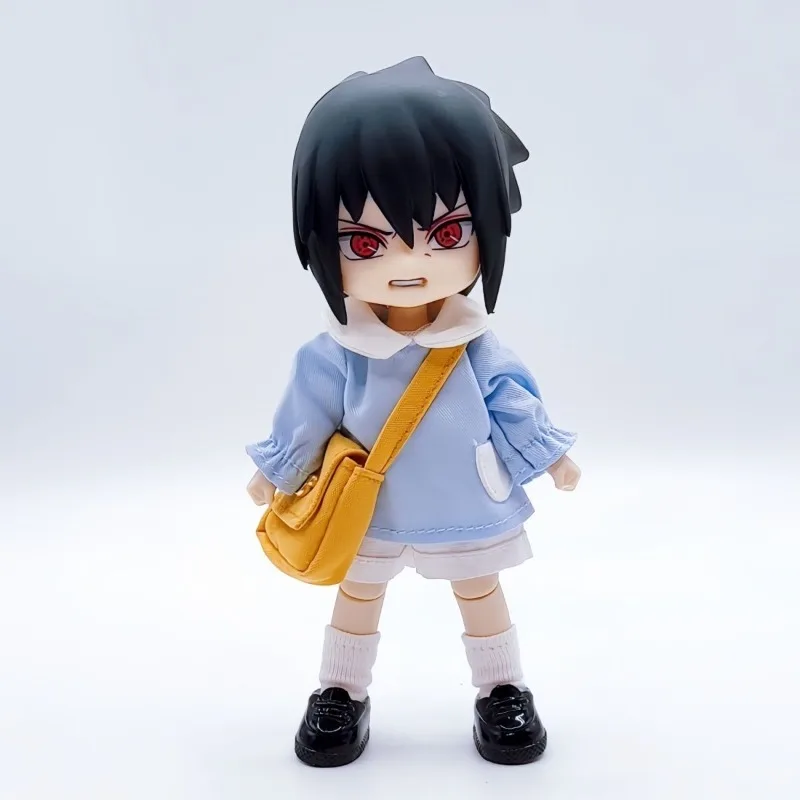 NARUTO Desktop Ornaments Uchiha Sasuke Ob11 Clay Man Bjd Doll GSC Trendy Play Birthday Gift Anime Figure Model Bandai Banpresto - Image 6