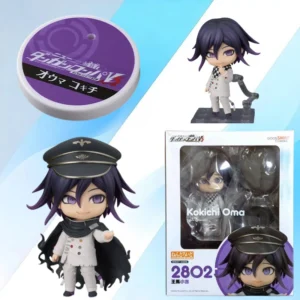 In Stock Original GSC Nendoron #2802【New Danganronpa V3】Ouma Kokichi Humanoid Articulated Figure in Animation Q Version