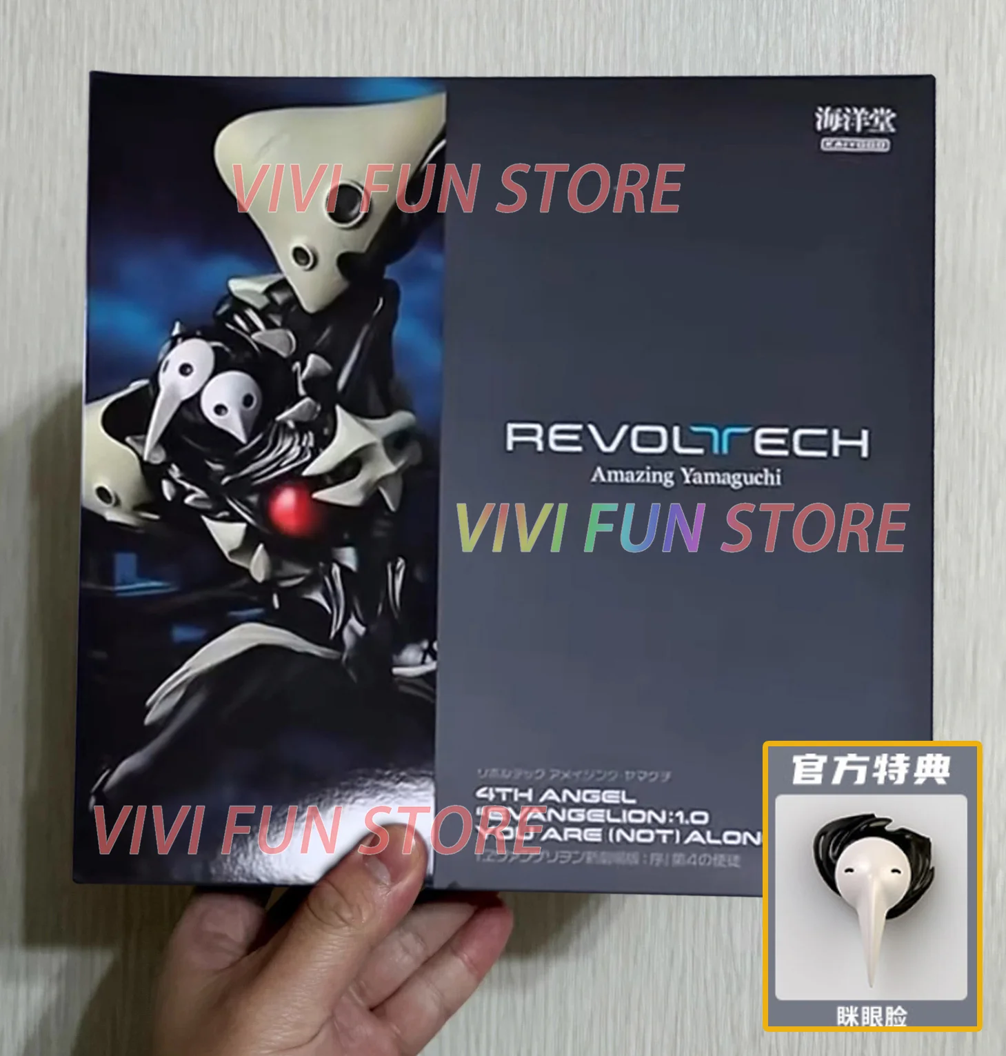 In Stock Kaiyodo 4TH ANGEL SHAMSHEL Movability Model Toys Revoltech AMAZING YAMAGUCHI EVANGELION:1.0 YOU ARE (NOT) ALONE - Image 8