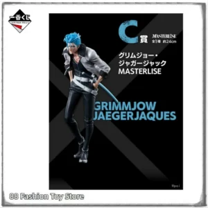 In Stock Original Bandai Genuine Ichiban BLEACH Stirring Souls Vol.1 C Prize Grimmjow Jeagerjaques Anime Figure Toy Gift