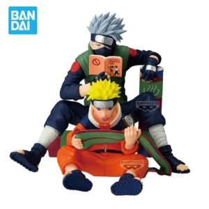 Banpresto Naruto Anime Figurines 72 Series Naruto Kakashi PVC Action Figures 220mm Figurals Collection Model Toys