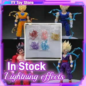 In Stock Dragon Ball Anime Action Figure Effect Parts Accessories SHF Universal Character Figure Lightning Effect Parts Toy Gift