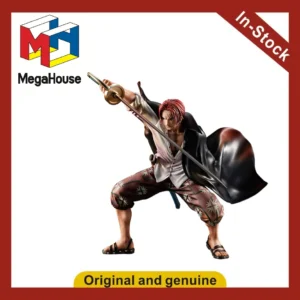【UA】MegaHouse POP "PBM" Series One Piece Red-haired Shanks Figure Model Toy Gift