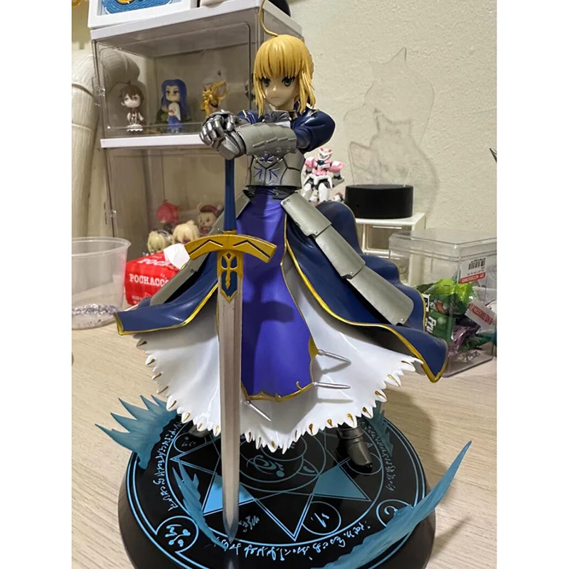 Spot Fate/Stay Night Ubw Saber Arthur King Seba Second Hand-Made Ornaments Office Decoration Collection Toys And Gifts