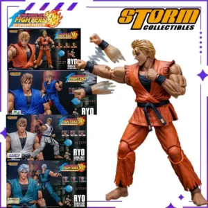 New Storm Toys Original 1/12 KOF King of Fighters 98 Ryo Sakazaki Game Mobile Doll Model Handmade Toy Gift Collection in Stock