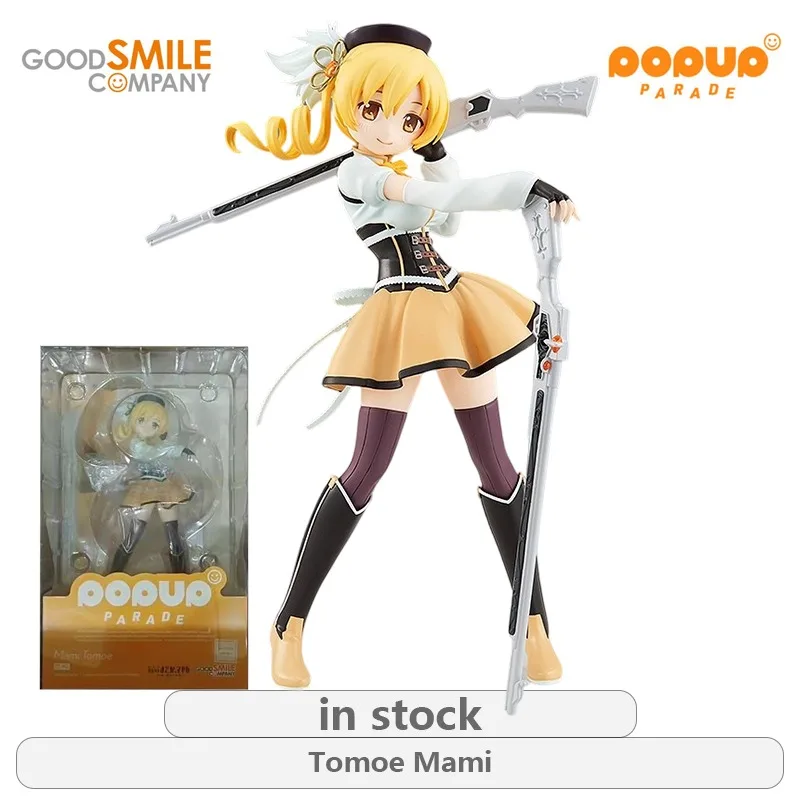 GSC Original POPUP PARADE Puella Magi Madoka Magica Series Tomoe MamiDeer Eye Circle Anime Not Movable Figure Statue Model Toys