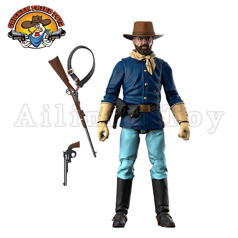 Chicken Fried Toys 1/18 3.75inch Action Figure Dime Novel Legends Cavalry Collection For Gift