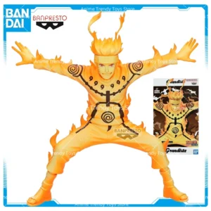 in stock Original Bandai Spirits Collection Grandista Naruto Shippuuden Uzumaki NarutoⅡAnime Figure Toys  WY