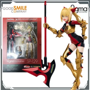 GSC Original Figma Max Factory Nero Claudius 135mm Anime Action Figures Toys for Boys Christmas Gift Collectible Model Ornaments