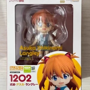Japanese Version of Authentic GSC Asuka EVA Nendoroid Neon Genesis Evangelion Q Version Figure in Stock