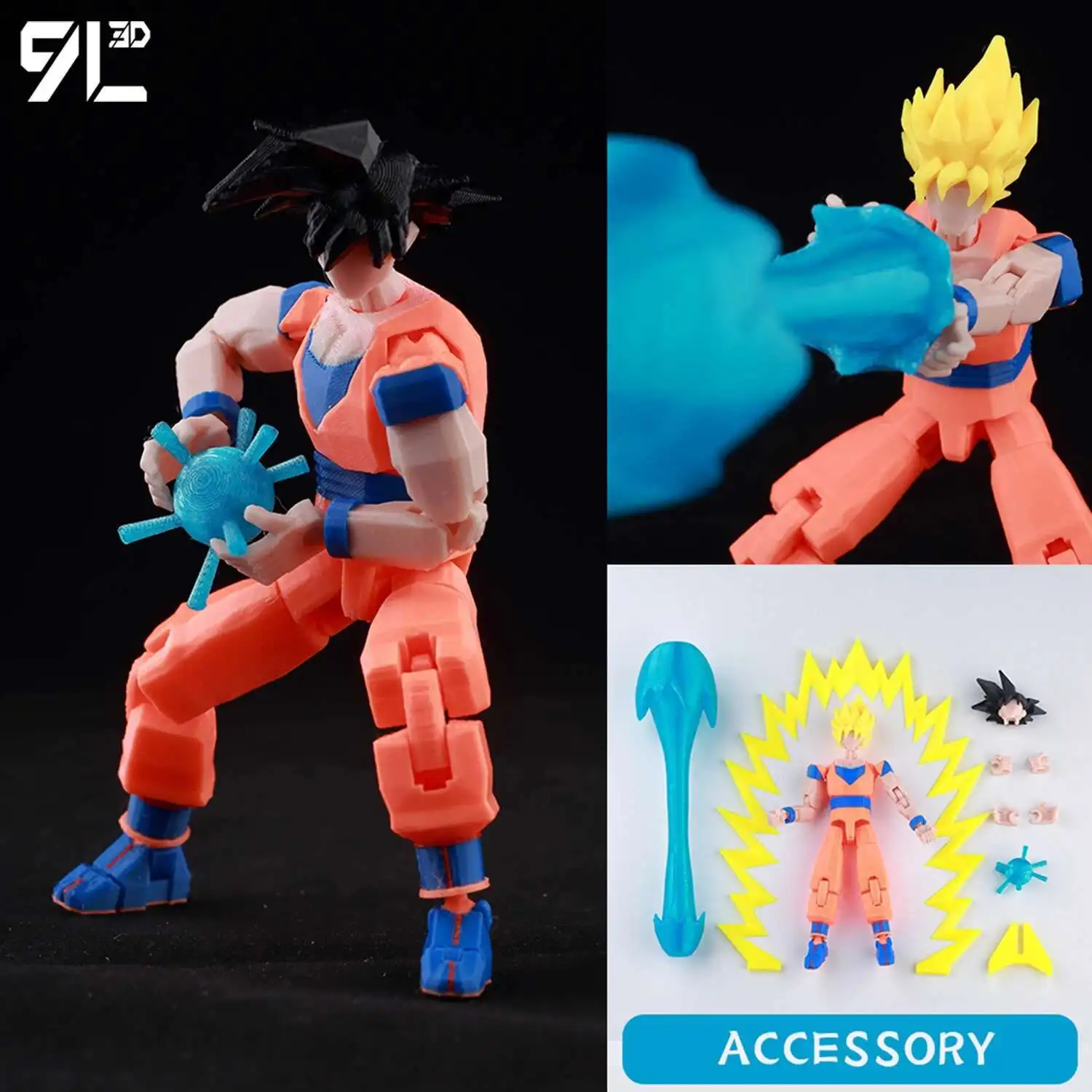 9L3D Printed Jujutsu Kaisen 3D Mini Figures, Satoru Gojo & Geto Suguru Action Model, Anime PVC Collectible Statue, Gift for Fans - Image 18