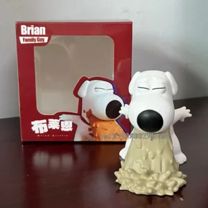 Youtooz Family Guy Puking Brian Stewie Griffin Action Figure Model Toys Collectible Joint Movable Doll Desk Gifts For Friends