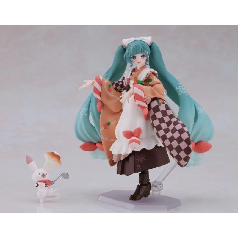 GSC Genuine FIGMA Anime Figure #EX-068 Snow Miku 140mm Action Figure Toys for Boys Kids Gift Collectible Model Ornaments - Image 5