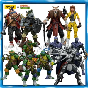 [Available in Asia]JOYTOY 1/18 Action Figure TMNT Ninja Turtles Michelangelo Donatello Leonardo Raphael Anime figures Toys Model