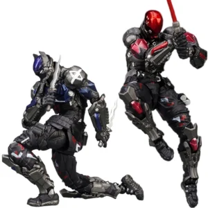 AMAZING YAMAGUCHI Arkham Knight Batman Red Hood Robin Jason Todd Figuarts Game KAIYODO Action Figure Model Toy Collection Gift