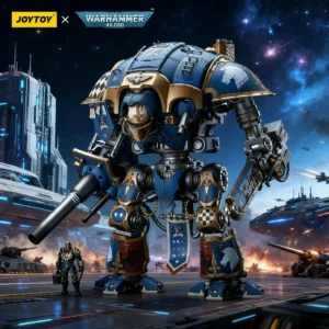 JOYTOY Warhammer 40,000 Action Figure 54CM Imperial Knights House Terryn Knight Paladin 1:18 Mecha Model Ultra-rare Collection