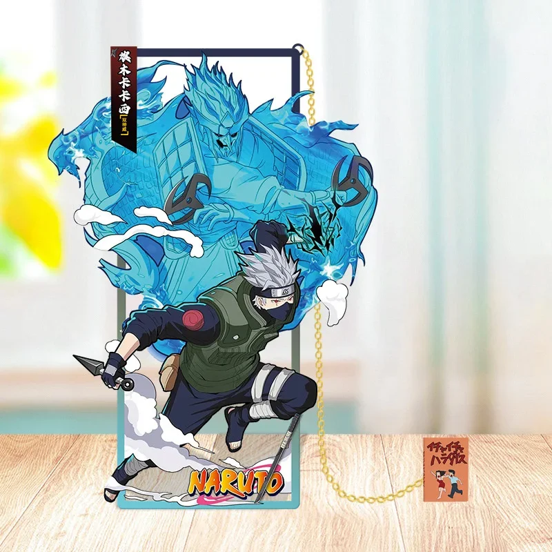 Anime Naruto Metal Bookmarks Cartoon Sasuke Itachi Kakashi Action Figures Collection Card Book Marks Toys for Children Gifts - Image 10